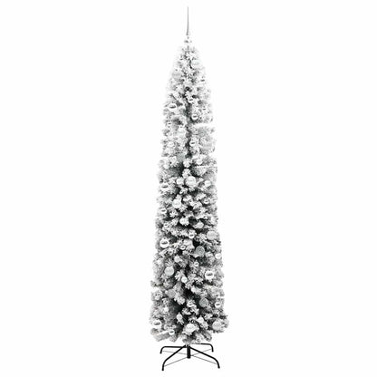 Artificial Christmas Tree with 300 LEDs with Stand Green 210 cm
