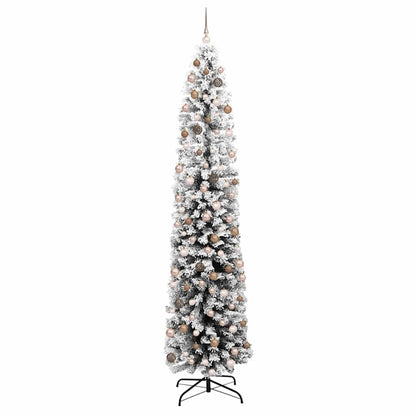 Artificial Christmas Tree with 300 LEDs with Stand Green 240 cm
