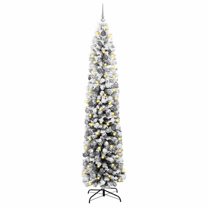 Artificial Christmas Tree with 300 LEDs with Stand Green 240 cm