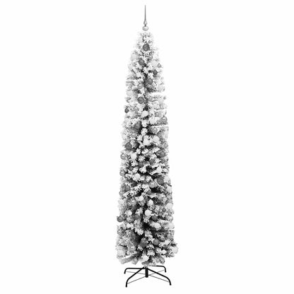 Artificial Christmas Tree with 300 LEDs with Stand Green 240 cm