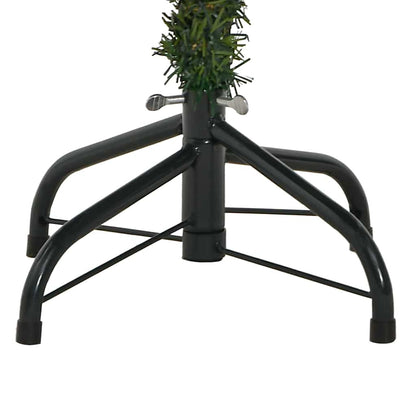Artificial Hinged Christmas Tree with Cones Green 150 cm