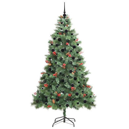 Artificial Christmas Tree Green 240 cm PVC and Metal