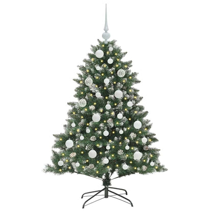 Artificial Christmas Tree with 150 LEDs Green 85 x 85 x 120 cm
