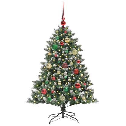 Artificial Christmas Tree with 150 LEDs Green 85 x 85 x 120 cm