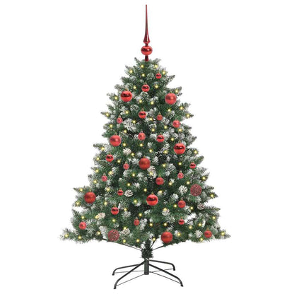 Artificial Christmas Tree with Stand Green 105 x 105 x 150 cm