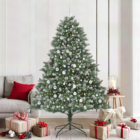 Artificial Christmas Tree with Stand Green 140 x 140 x 210 cm