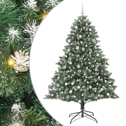 Artificial Christmas Tree with Stand Green 160 x 160 x 240 cm