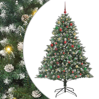 Artificial Christmas Tree with Stand Green 160 x 160 x 240 cm