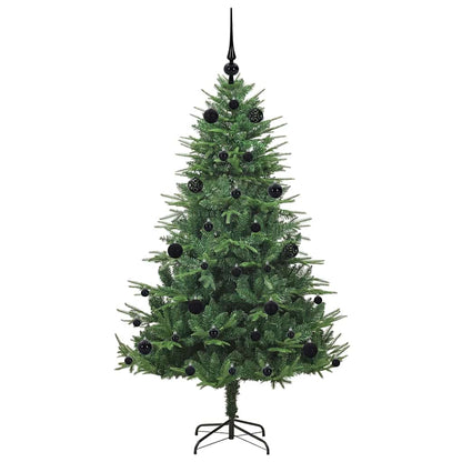 Artificial Pre-lit Christmas Tree with Ball Set Green 150 cm