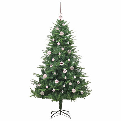 Artificial Pre-lit Christmas Tree with Ball Set Green 150 cm