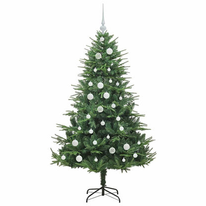 Artificial Pre-lit Christmas Tree with Ball Set Green 150 cm