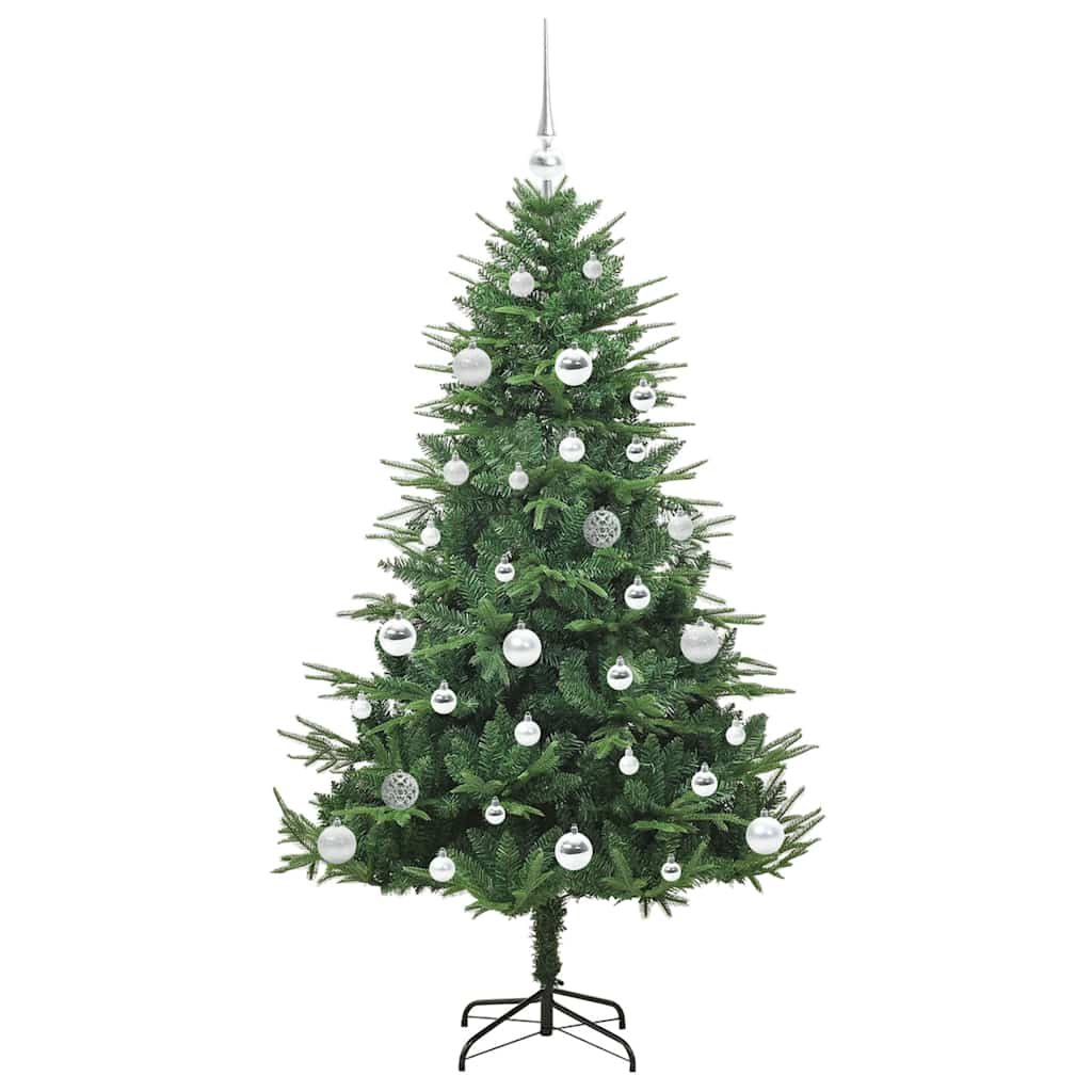 Artificial Pre-lit Christmas Tree with Ball Set Green 150 cm
