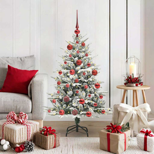 Artificial Pre-lit Christmas Tree with Ball Set Green 120 cm