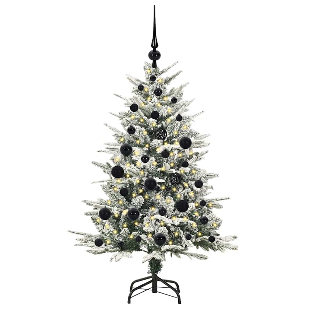 Artificial Pre-lit Christmas Tree with Ball Set Green 120 cm