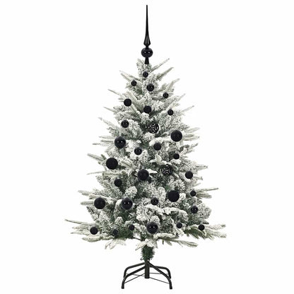 Artificial Pre-lit Christmas Tree with Ball Set Green 120 cm