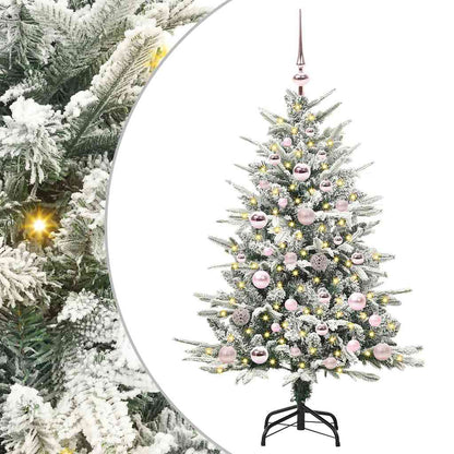Artificial Pre-lit Christmas Tree with Ball Set Green 120 cm