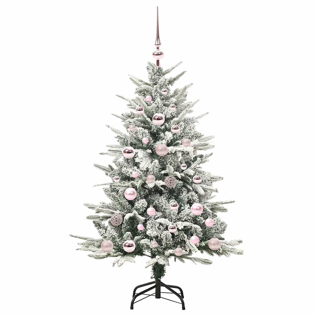 Artificial Pre-lit Christmas Tree with Ball Set Green 120 cm