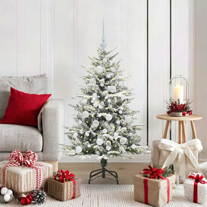 Artificial Pre-lit Christmas Tree with Ball Set Green 120 cm