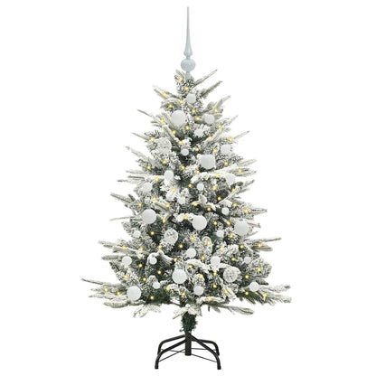 Artificial Pre-lit Christmas Tree with Ball Set Green 120 cm
