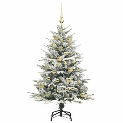 Artificial Pre-lit Christmas Tree with Ball Set Green 120 cm