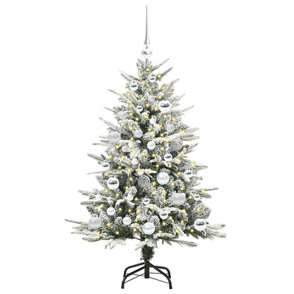 Artificial Pre-lit Christmas Tree with Ball Set Green 120 cm