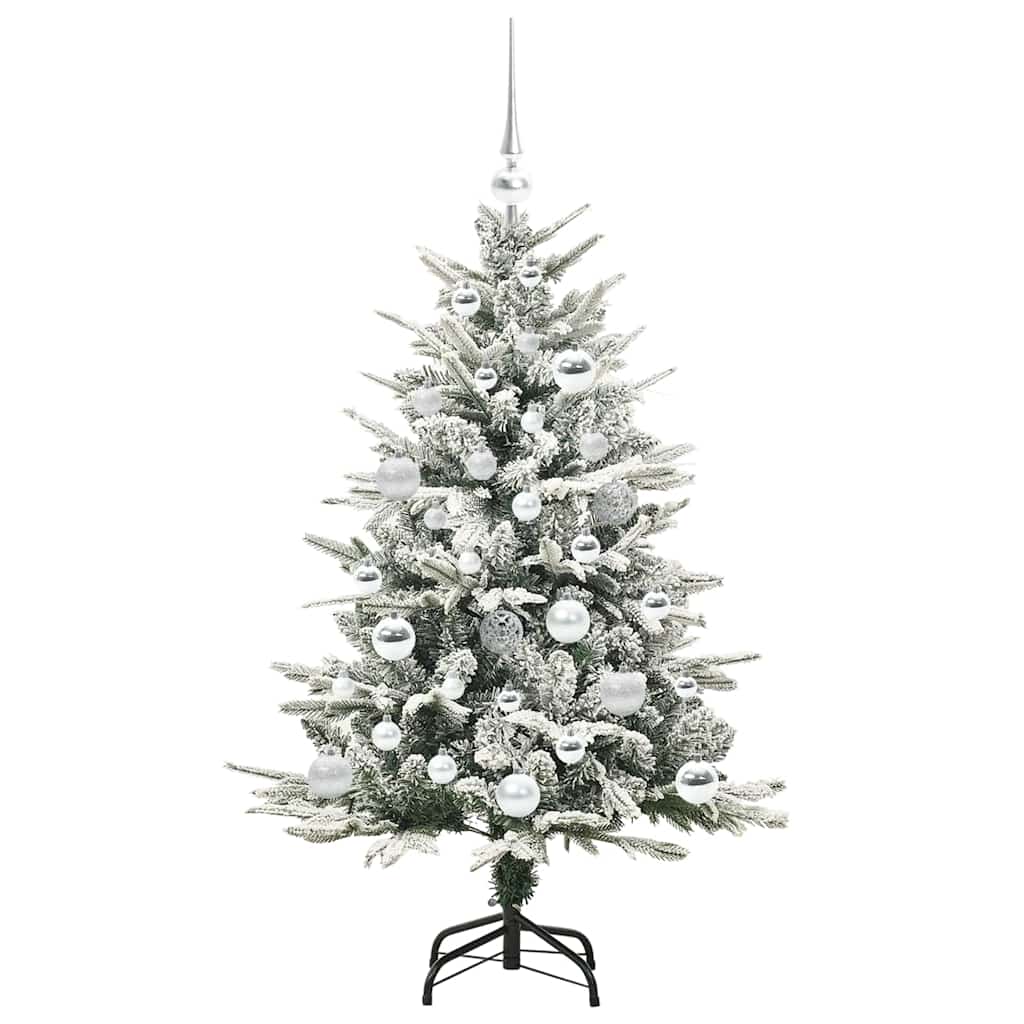 Artificial Pre-lit Christmas Tree with Ball Set Green 120 cm