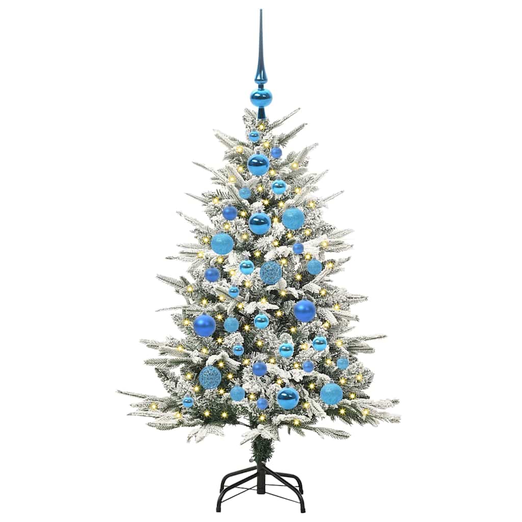 Artificial Pre-lit Christmas Tree with Ball Set Green 120 cm