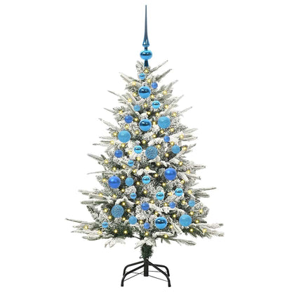 Artificial Pre-lit Christmas Tree with Ball Set Green 120 cm