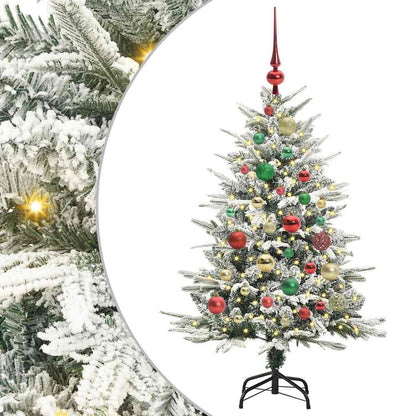 Artificial Pre-lit Christmas Tree with Ball Set Green 120 cm