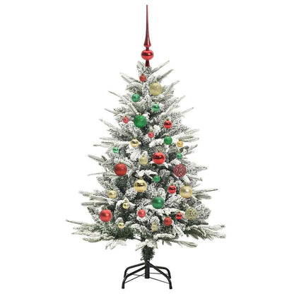 Artificial Pre-lit Christmas Tree with Ball Set Green 120 cm