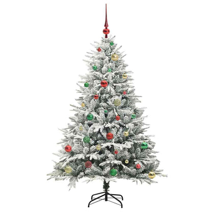 Artificial Pre-lit Christmas Tree with Ball Set Green 150 cm