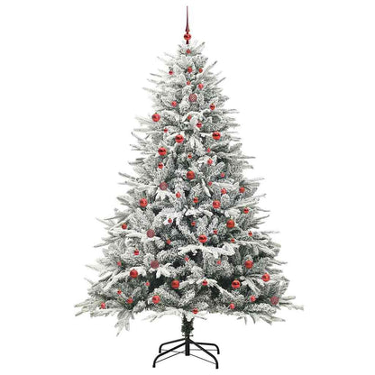 Artificial Pre-lit Christmas Tree with Ball Set Green 240 cm