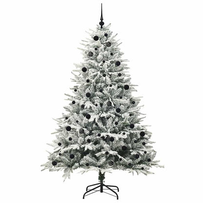 Artificial Pre-lit Christmas Tree with Ball Set Green 240 cm