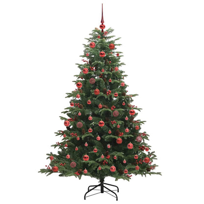 Artificial Christmas Tree with LED Strip Lights Green 180 cm