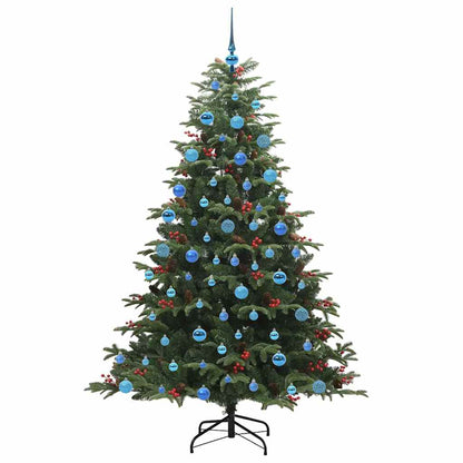 Artificial Christmas Tree with 300 LEDs with Stand Green 180 cm