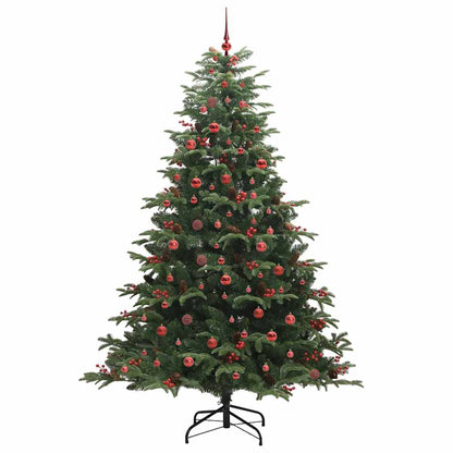 Artificial Christmas Tree with LED Strip Lights Green 240 cm