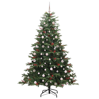 Artificial Christmas Tree with LED Strip Lights Green 240 cm