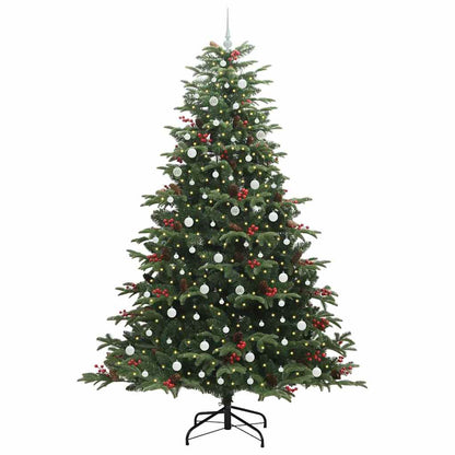 Artificial Christmas Tree with LED Strip Lights Green 240 cm
