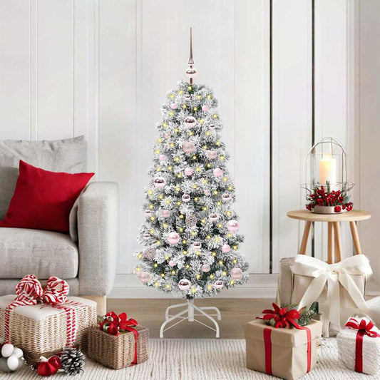 Artificial Hinged Christmas Tree 120 cm PVC
