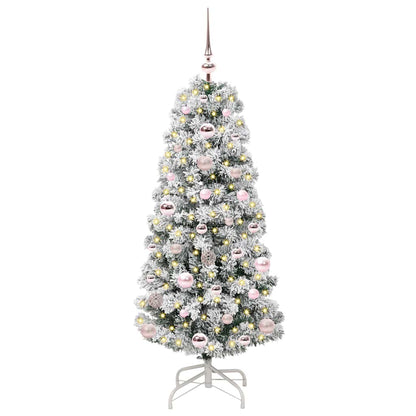 Artificial Hinged Christmas Tree 120 cm PVC