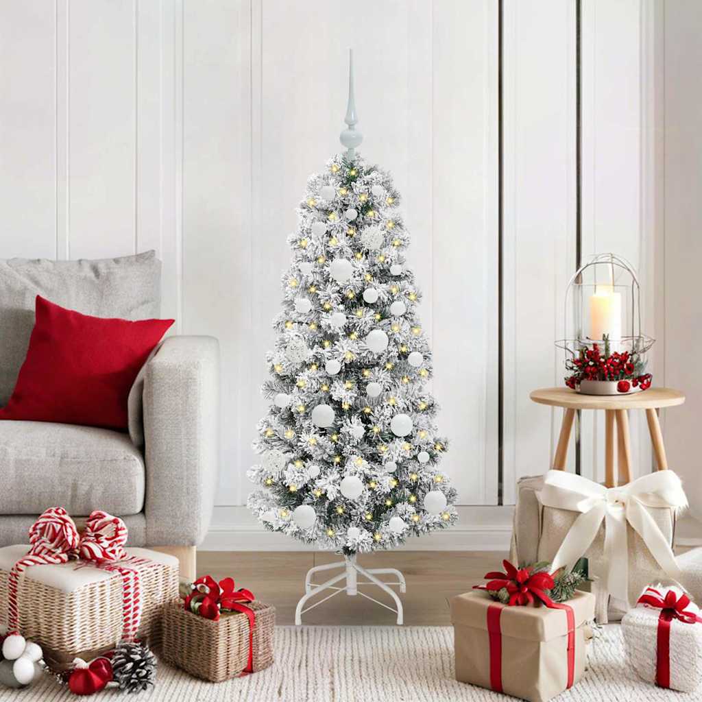 Artificial Hinged Christmas Tree 120 cm PVC