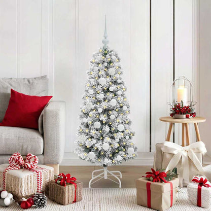 Artificial Hinged Christmas Tree 120 cm PVC
