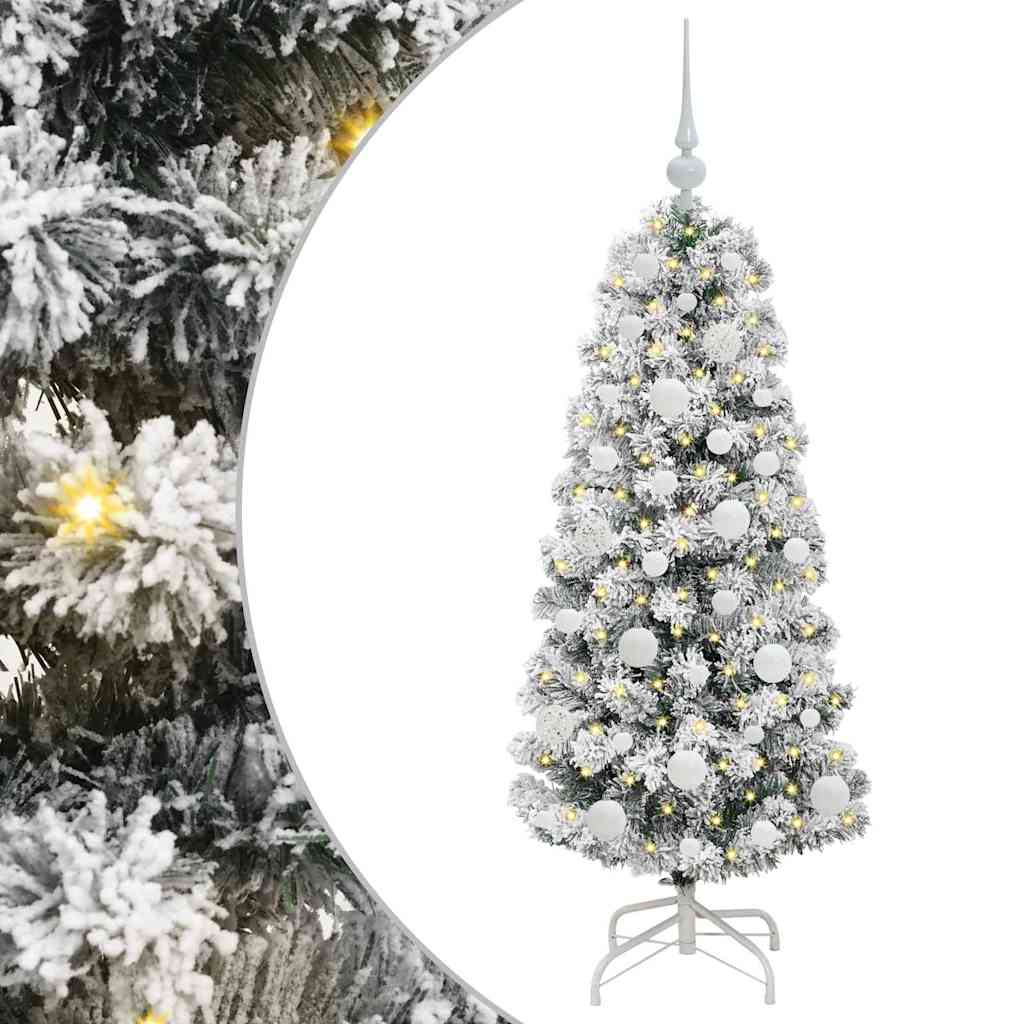 Artificial Hinged Christmas Tree 120 cm PVC