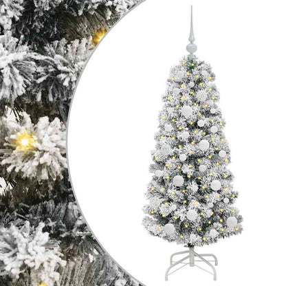 Artificial Hinged Christmas Tree 120 cm PVC