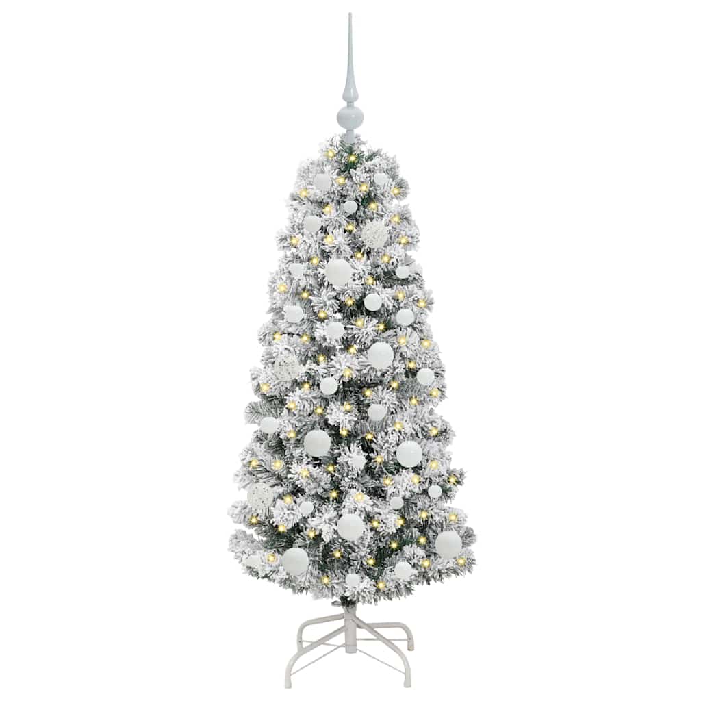 Artificial Hinged Christmas Tree 120 cm PVC