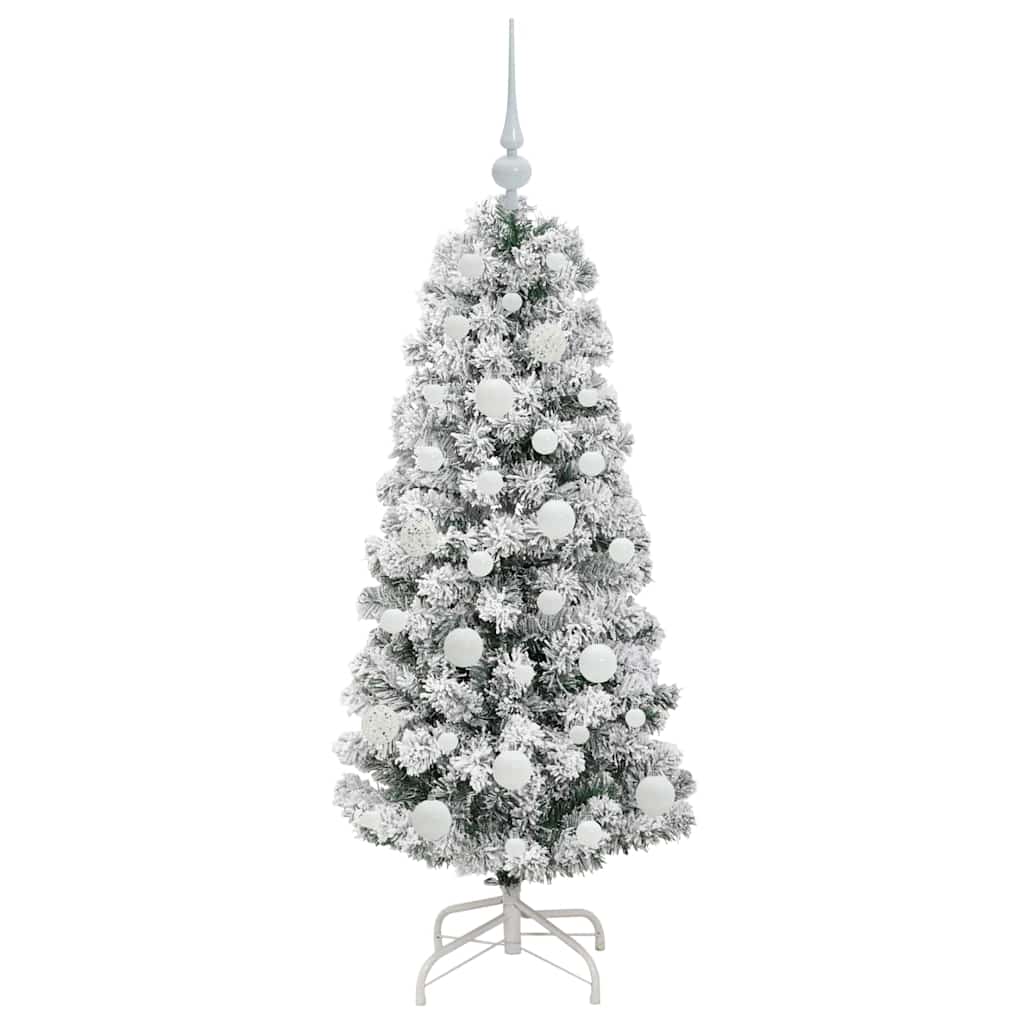 Artificial Hinged Christmas Tree 120 cm PVC