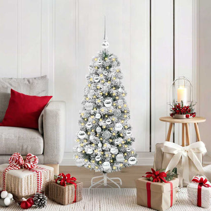 Artificial Hinged Christmas Tree 120 cm PVC