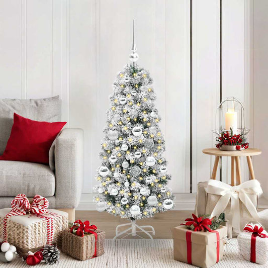 Artificial Hinged Christmas Tree 120 cm PVC