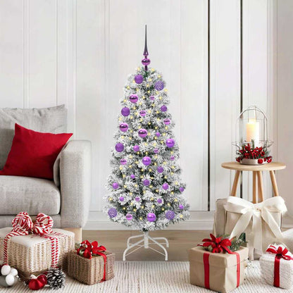 Artificial Hinged Christmas Tree 120 cm PVC