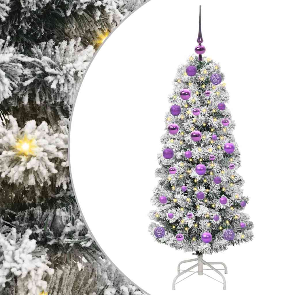 Artificial Hinged Christmas Tree 120 cm PVC